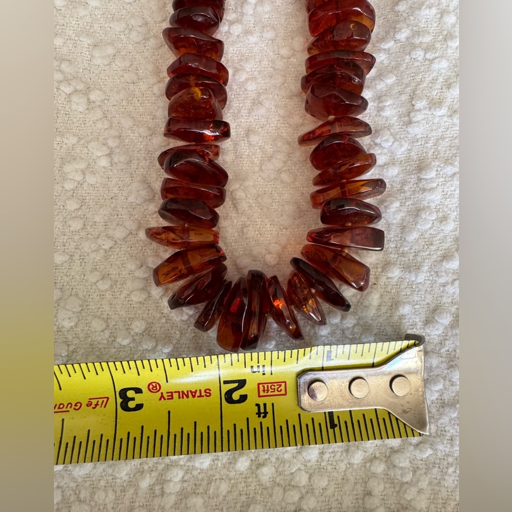 Genuine Vintage Baltic Amber Necklace - Picture 9 of 9